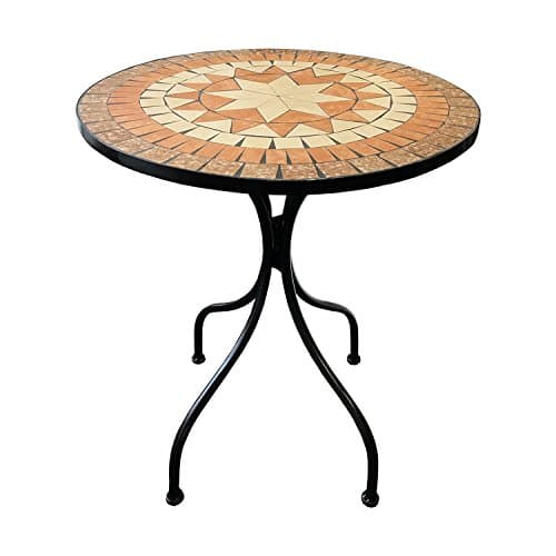 Bistro-Set Balkon-Set Eisen Mosaik Klappbar 0