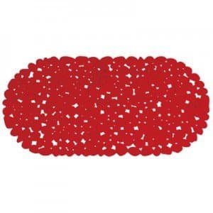 MSV Badewannenmatte, Rot, 12 cm