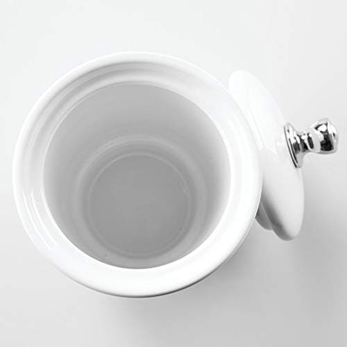 iDesign 74001EU York Dose, weiß/chrom 1