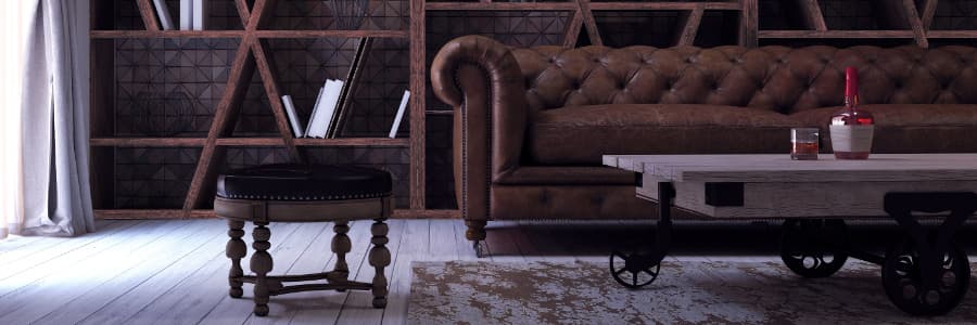 Vintage-Wohnzimmer