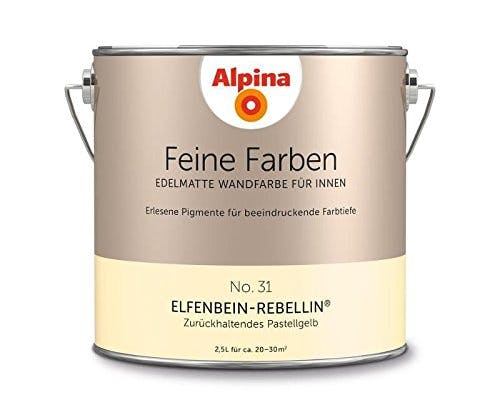 Alpina Feine Farben No. 31 Elfenbein-Rebellin® edelmatt 2,5 Liter