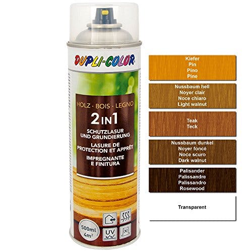 DUPLI-COLOR 391545 Holzschutzlasur Spray Transparent 500 ml 0