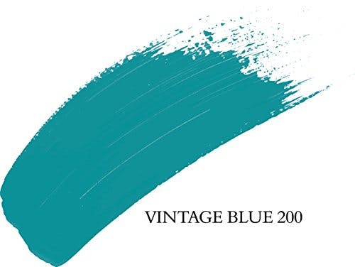 Lignocolor Kreidefarbe Shabby Chic Lack Landhaus Stil Vintage Look 1kg (Vintage Blue) 0