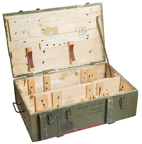 Munitionskiste AD81 Aufbewahrungskiste ca 82x51x29cm Militärkiste Munitionsbox Holzkiste Holzbox Weinkiste Apfelkiste Shabby Vintage 0