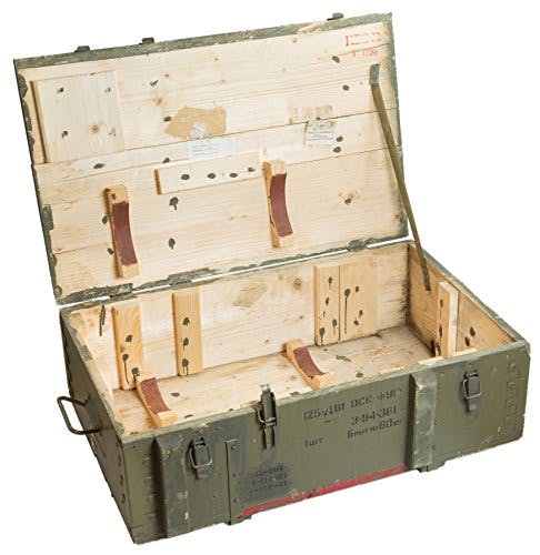 Munitionskiste AD81 Aufbewahrungskiste ca 82x51x29cm Militärkiste Munitionsbox Holzkiste Holzbox Weinkiste Apfelkiste Shabby Vintage 3