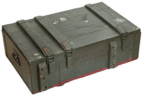 Munitionskiste AD81 Aufbewahrungskiste ca 82x51x29cm Militärkiste Munitionsbox Holzkiste Holzbox Weinkiste Apfelkiste Shabby Vintage
