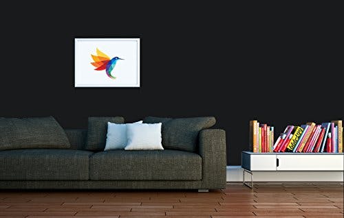 RyFo Colors Bunte Wandfarbe Manufakturweiß Schwarz 3l - weitere Grau Farbtöne und Größen erhältlich, Deckkraft Klasse 1, Nassabrieb Klasse 1 0