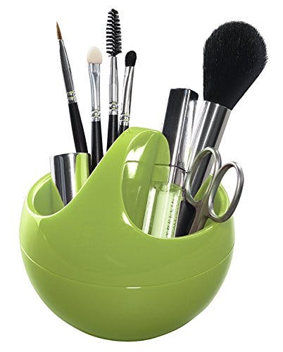 Spirella Kosmetikorganizer Bowl Aufbewahrungsbox für Make Up und Schmuck 10,5x9,5cm Grün 2