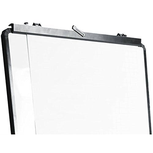 VIZ-PRO ECO Magnetische Whiteboard/Flipchart-Staffelei, 700 x 1.000 mm, Schwarz 2