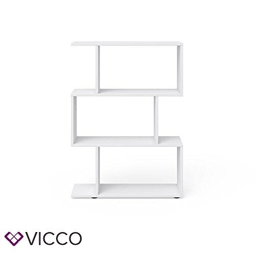 Vicco Raumteiler Levio, Weiß, 70 x 100 cm 0