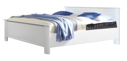 Wimex Bett/ Doppelbett Chalet, Liegefläche 180 x 200 cm, Weiß
