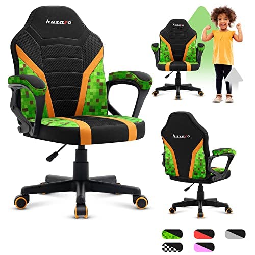 huzaro Ranger 1 0 Gaming Stuhl für Kinder Bürostuhl Gamer Chair Schreibtischstuhl ergonomisches modernes Design Armlehnen Sitzhöhenverstellung Gummiräder
