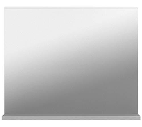 trendteam smart living - Wandspiegel Spiegel - Badezimmer - Mezzo - Aufbaumaß (BxHxT) 60 x 50 x 10 cm - Farbe Weiß - 128040101 2