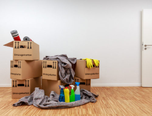 Wohnung aufräumen